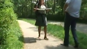 Outdoor Sex With Dutch Mature Woman In The Forest