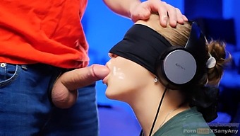 Blindfolded Taste Test With A Steamy Blowjob - Xsanyany