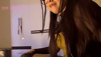 18-Year-Old Brunette Agrees To Watch Movies At My Place After Constant Rejections