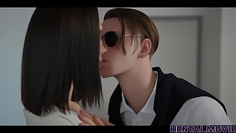 Ai Porn Starlet'S Erotic Encounter With Her Teacher In A Frozen World