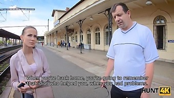 A Cuckold Is Forced To Watch As His Lover Gets Fucked By A Wealthy Man